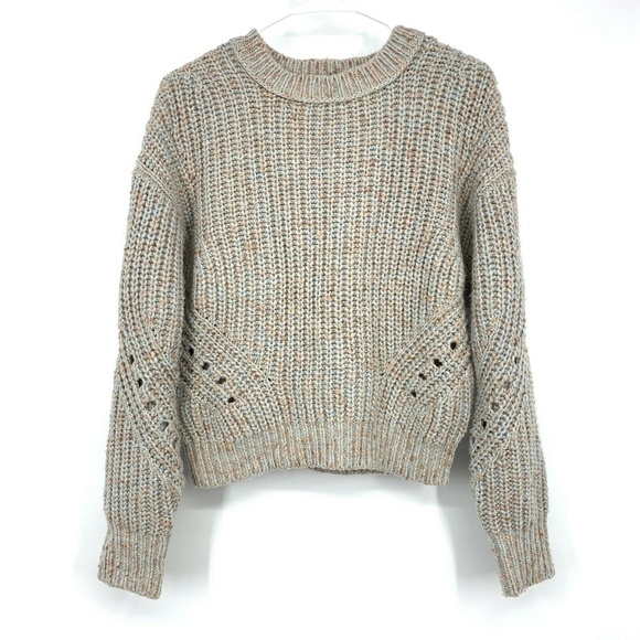 J.Crew Point Sur Sweater Chunky Ribbed Crewneck Pullover Long Sleeve - Picture 4 of 12